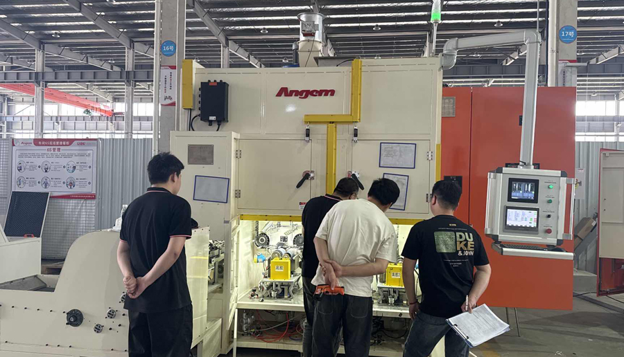 高效涂胶实力派！安徽老客户再度牵手安捷伦，滚涂机验收圆满成功