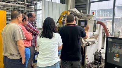 专攻金刚石串珠喷涂！安捷伦滚喷机征服印度金刚石绳具企业