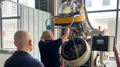 球状产品喷涂新选择！安捷伦自动滚喷机获浙江企业高度认可