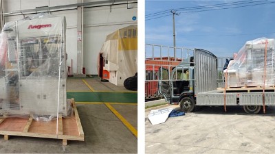 安捷伦新交付！安捷伦衬套外圆自动滚涂机再助客户升级